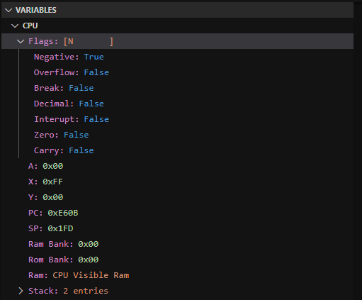 Variables-CPU